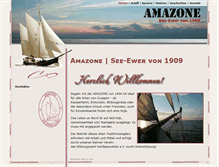 Tablet Screenshot of amazone-segeln.de